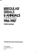 Irregular Serials Annuals