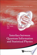 Interface Between Quantum Information and Statistical Physics