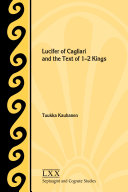 Lucifer of Cagliari and the Text of 1-2 Kings [Pdf/ePub] eBook