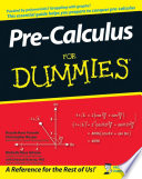 Pre Calculus For Dummies Book PDF