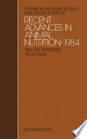 Recent Advances in Animal Nutrition—1984 PDF Book By W. Haresign,D.J.A. Cole