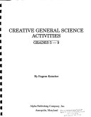 Creative General Science Activities Book