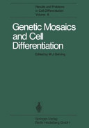 Genetic Mosaics and Cell Differentiation