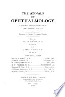 Annals of Ophthalmology Book