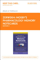 Mosby s Pharmacology Memory NoteCards   E Book