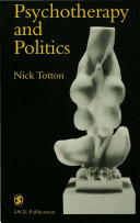 Psychotherapy and Politics