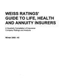 Weiss Ratings' Guide to Life, Health and Annuity Insurers