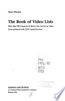 The Book of Video Lists