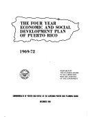 The Four Year Economic and Social Development Plan of Puerto Rico