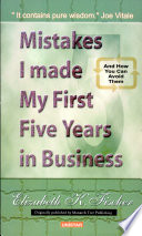 Mistakes I Made My First 5 Years in Business Book