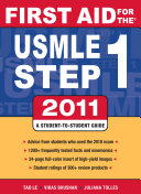 First Aid for the USMLE Step 1 2011
