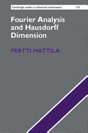 Fourier Analysis and Hausdorff Dimension