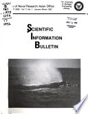 Scientific Information Bulletin