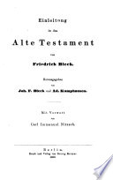 Einleitung in das Alte Testament