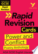 York Notes for AQA GCSE (9-1) Rapid Revision Cards: Power and Conflict AQA Poetry Anthology eBook Edition