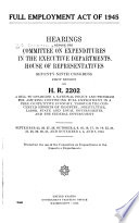 Full Employment Act of 1945 Book