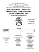 Professional Journal of the United States Army