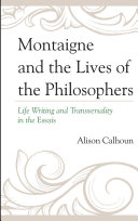 Montaigne and the Lives of the Philosophers Pdf/ePub eBook
