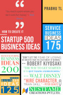 Startup 500 Business Ideas