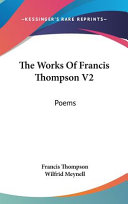 Francis Thompson Books, Francis Thompson poetry book