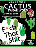 F ck That Shit   Cactus Coloring Book Midnight Edition Vol 1