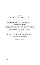 The Naval History of Great Britain from the Declaration of War by France in 1793 to the Accession of George IV. New Ed