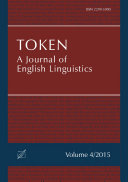 Token: A Journal of English Linguistics (Volume 4)