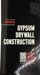 Gypsum Drywall Construction Book PDF