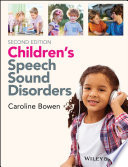 Children s Speech Sound Disorders Book