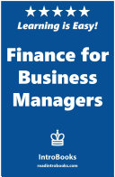 Finance for Business Managers