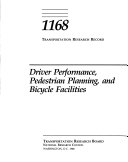 Driver Performance  Pedestrian Planning  and Bicycle Facilities