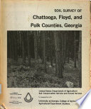 Soil Survey of Chattooga, Floyd, and Polk Counties, Georgia