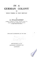 In a German Colony; Or, Four Weeks in New Britain PDF Book By Bessie Pullen-Burry