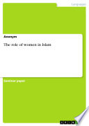 The role of women in Islam Book PDF