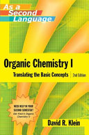 Book Organic Chemistry I as a Second Language Cover