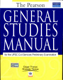 The Pearson General Studies Manual 2009, 1/e