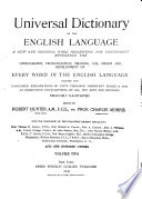 Universal Dictionary of the English Language Book PDF