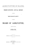 Agriculture of Maine