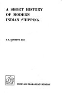 A Short History of Modern Indian Shipping