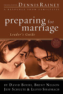 Preparing for Marriage Leader s Guide Book