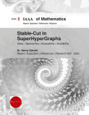 Stable-Cut In SuperHyperGraphs