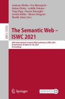 The Semantic Web – ISWC 2021