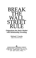 Break The Wall Street Rule