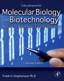 Calculations for Molecular Biology and Biotechnology Pdf/ePub eBook