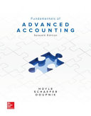 REVISION MATERIAL FOR FUNDAMENTALSOF ADVANCED ACCOUNTING 7THEDITION BY HOYLE
