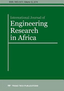 International Journal of Engineering Research in Africa Vol  12