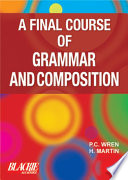 A Final Course Of Grammer   Composition Book PDF