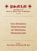 The Demonic Temptations of Medieval Nominalism (Volume 9 Pdf/ePub eBook