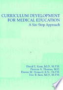 Curriculum Development for Medical Education Book