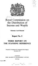 Third Report on the Standing Reference